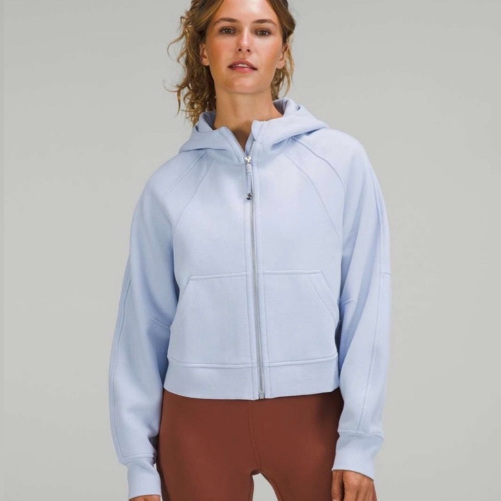 Lululemon Lilac Scuba Zip-Up Hoodie